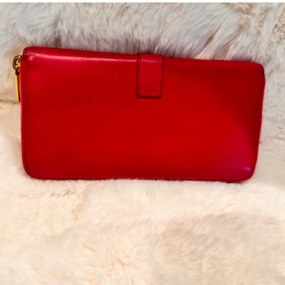 Saint laurent vintage pink calfskin continental wallet - Picture 12 of 15